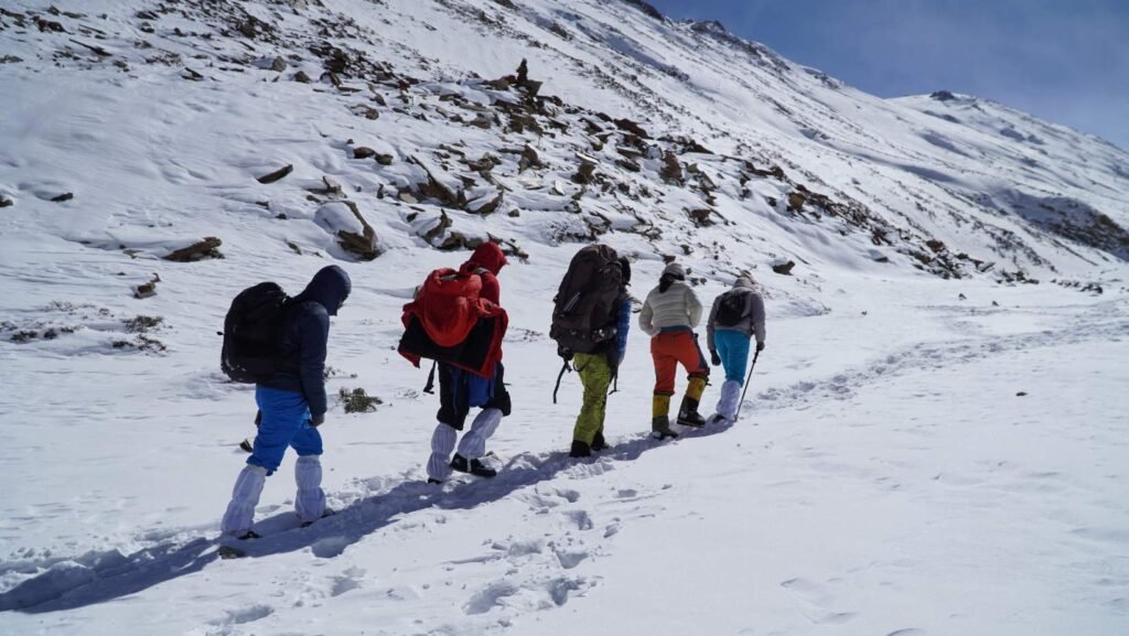 kang yatse II panthera expedition trek in ladakh mountaineering 4